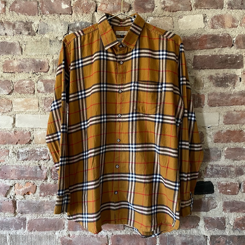 Vintage Burberry Plaid Shirt